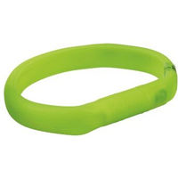 Produktbild von TRIXIE Flash USB Leuchthalsband für Hunde grün M-L 50 cm 18 mm - 1 Stk.