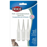 Produktbild von Trixie Floh- und Zeckenschutz Spot-On für Katzen Junior 1,8 ml