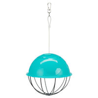 Produktbild von Trixie Food-Ball Spielzeug für Kaninchen aus Metall in Türkis