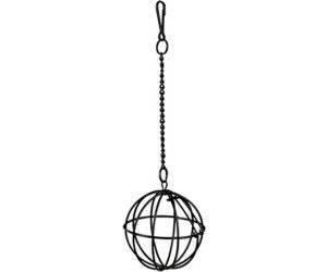 Produktbild von Trixie Food-Ball Spielzeug für Kleintiere aus Naturmaterial mit Metallaufnahme Durchmesser 8 cm - 1 Stk.