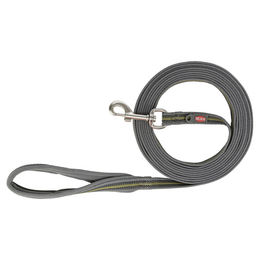 Produktbild von Trixie Fusion Schleppleine gummiert Grau Grün Größe M-L