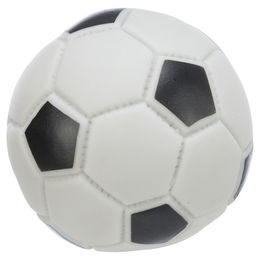 Produktbild von Trixie Fußball Spielball aus Kunststoff in Weiß mit 10 cm Durchmesser