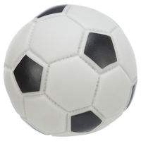 Produktbild von Trixie Fußball Spielball aus Kunststoff in Weiß mit 10 cm Durchmesser