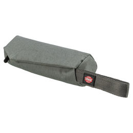 Trixie Futter-Dummy Apportier-Dummy aus echtem Leder für Hunde in Schwarz und Grau – Bild 1 von 9