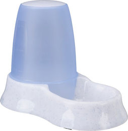 Trixie Futterautomat für Kitten aus Kunststoff in Blau Weiß Transparent - 0,6 l – Bild 1 von 3