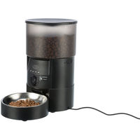 Produktbild von Trixie Futterautomat TX-C Smart 3.0L Smarter Futterspender für Hunde und Katzen in Schwarz mit WiFi-Steuerung - 3 l