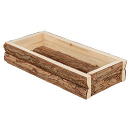 Produktbild von Trixie Futternapf aus Holz in Braun für Meerschweinchen und Kaninchen
