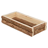 Produktbild von Trixie Futternapf aus Holz in Braun für Meerschweinchen und Kaninchen