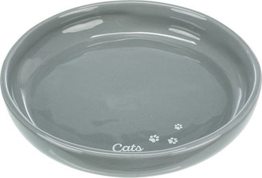 Produktbild von Trixie Futternapf XXL aus Keramik für Katzen in Grau - 0,35 l