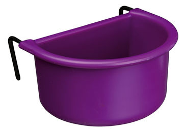 Trixie Futtersäule Hängenäpfe Lila aus Kunststoff 2er Set 75ml und 85ml – Bild 1 von 3