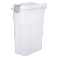 Produktbild von Trixie Futtertonne für Hundefutter luftdicht verschließbar 25 Liter transparent-weiß - 25 l