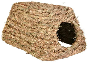 Trixie Grashaus aus Heu für Hamster, Meerschweinchen und Degus, Grün – Bild 1 von 5