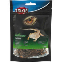 Produktbild von Trixie Grillen getrocknet für Reptilien und Kleinsäuger 25g/250ml - 25 g