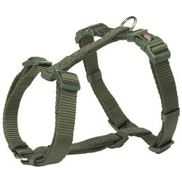 Produktbild von Trixie H-Geschirr Premium für Hunde aus Nylon in Grün Größe L 60-87cm/25mm