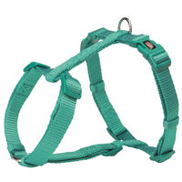 Produktbild von Trixie H-Geschirr Premium für Hunde in Blau Türkis aus Polyester