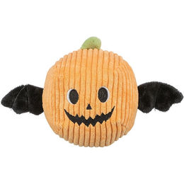 Trixie Halloween Kürbis Plüschspielzeug mit Stimme 10 cm Orange – Bild 1 von 1