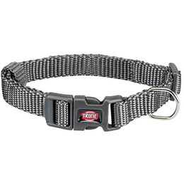 Trixie Halsband aus Nylon Grau Größe XS 22-35 cm – Bild 1 von 2