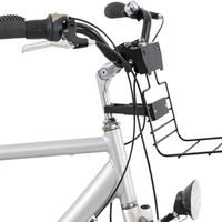 Produktbild von TRIXIE Halterung für Front-Fahrradkorb aus Kunststoff in Schwarz - 1 Stk.