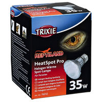 Produktbild von Trixie HeatSpot Pro Halogen Wärme-Spotlampe für Reptilien in Schwarz - 1 Stk.