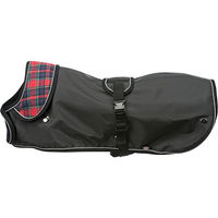 Produktbild von TRIXIE Hermy 2-in-1 Hundemantel mit Cape Schwarz/Rot XS