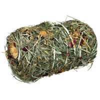 Produktbild von Trixie Heuballen mit Blütenmix und getrockneten Kräutern für Kaninchen 200 g - 200 g