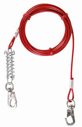 Trixie Hofleine Schleppleine für Hunde Rot 5 m - 5 m – Bild 1 von 3