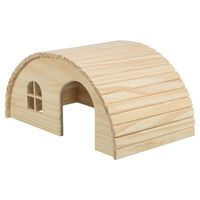 Produktbild von Trixie Holzhaus für Kaninchen aus Naturholz nagelfrei 42 x 20 x 25 cm