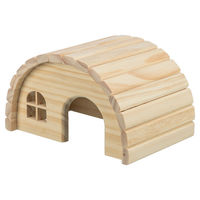 Produktbild von Trixie Holzhaus S aus Naturholz für Kaninchen, Mäuse und Hamster - 1 Stk.