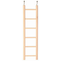 Produktbild von Trixie Holzleiter aus Naturholz mit 6 Sprossen und 28 cm Breite