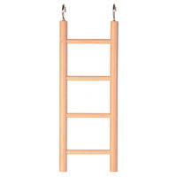 Produktbild von Trixie Holzleiter für Wellensittiche und Kanarienvögel mit 4 Sprossen 20 cm