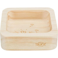Produktbild von Trixie Holznapf für Kleintiere wie Hamster und Mäuse aus Naturholz 8 x 8 cm - 60 ml