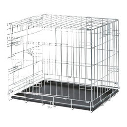 Trixie Home Kennel Hundebox faltbarer Transportkäfig für Hunde Größe S 64 x 54 x 48 cm – Bild 1 von 8