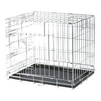 Produktbild von Trixie Home Kennel Hundebox faltbarer Transportkäfig für Hunde Größe S 64 x 54 x 48 cm