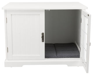 Trixie Home Kennel Hundehütte Indoor weiß Medium 73 x 53 x 53 cm – Bild 1 von 10