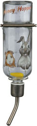 Trixie Honey & Hopper Kleintiertränke aus Glas für Meerschweinchen und Kaninchen 250 ml - 250 ml – Bild 1 von 2