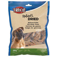 Produktbild von Trixie Hühnerfüße getrocknet Hundesnack Geflügel Monoprotein ohne Konservierungsstoffe 250g - 6 x 250 g
