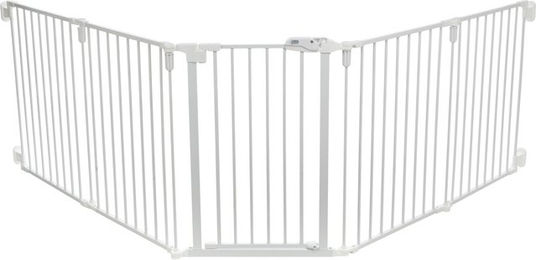 Produktbild von Trixie Hunde-Absperrgitter aus Metall mit Tür 5-teilig 62,5-300 x 76,5 cm - 5 x 62,5 cm