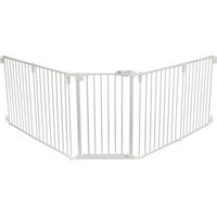 Produktbild von Trixie Hunde-Absperrgitter aus Metall mit Tür 5-teilig 62,5-300 x 76,5 cm - 5 x 62,5 cm