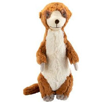 Produktbild von Trixie Hunde-Plüschspielzeug Erdmännchen braun beige 40cm - 40 cm