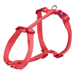 Produktbild von Trixie Hunde Premium H-Geschirr aus Polyester in Rot Koralle für Riesenrassen L-XL