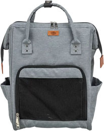 Trixie Hunde Rucksack Ava Transportbox für kleine Rassen grau aus Polyester 32 x 42 x 20 cm – Bild 1 von 3