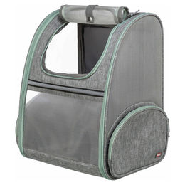 Trixie Hunde-Rucksack Chloe grau für kleine Rassen aus Polyester 39x43x27 cm – Bild 1 von 2