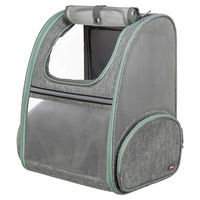 Produktbild von Trixie Hunde-Rucksack Chloe grau für kleine Rassen aus Polyester 39x43x27 cm