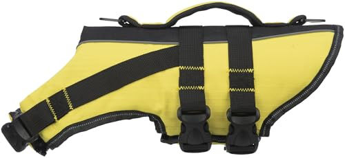 Trixie Hunde-Schwimmweste Rettungsweste Gelb Schwarz Größe M für Hunde bis 30 kg - 1 Stk. – Bild 1 von 9