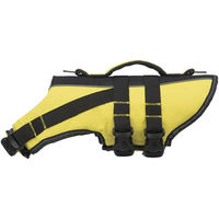 Produktbild von Trixie Hunde-Schwimmweste Rettungsweste Gelb Schwarz Größe M für Hunde bis 30 kg - 1 Stk.
