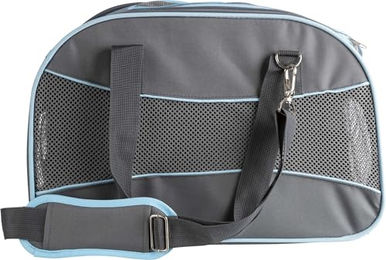 Trixie Hunde-Tasche Alison Transportbox für kleine Rassen Grau/Blau – Bild 1 von 10