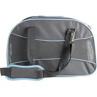 Produktbild von Trixie Hunde-Tasche Alison Transportbox für kleine Rassen Grau/Blau