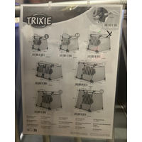 Produktbild von Trixie Hunde-Transportbox aus Aluminium in Silber/Grau Größe M