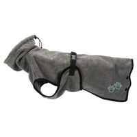 Produktbild von Trixie Hundebademantel aus Baumwolle Grau XS - 1 Stk.