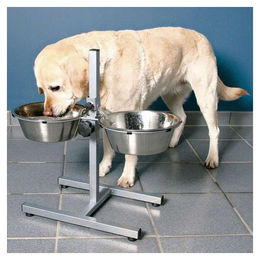 Trixie Hundebar Futternapf aus Edelstahl in Silber – Bild 1 von 1